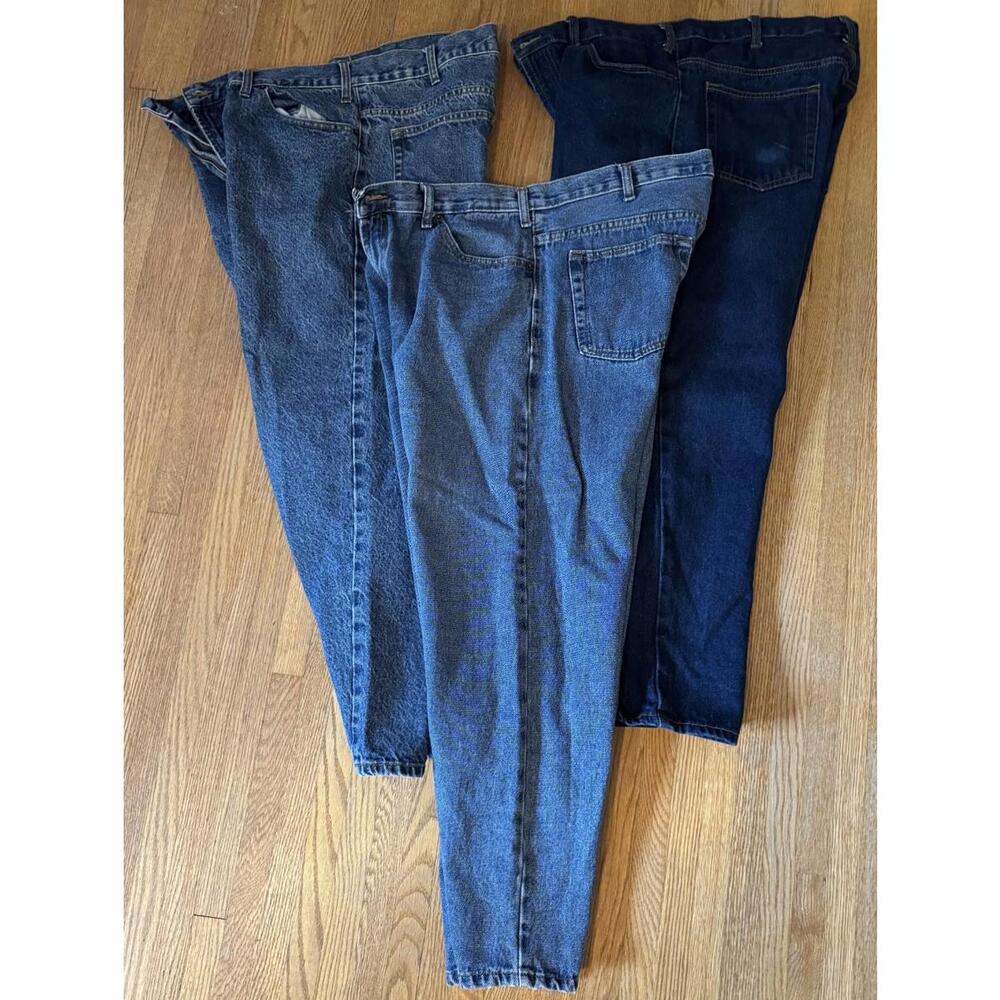 RK Rural King Jeans Men's 38 X 29 Vintage 3 Pair Lot